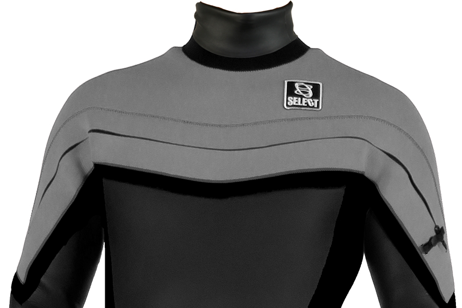 標準仕様　アウターネック シングル裏ラバー