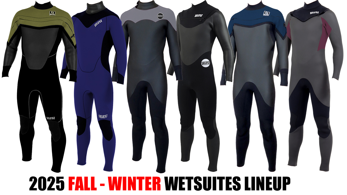 SELECT WETSUITS 2025 FALL - WINTER LINEUP